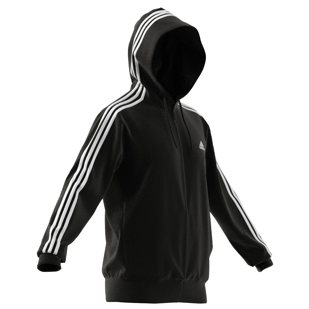 ADIDAS 3-Stripes FT Full Zip Hoody - Hoodie 5 ADIDAS 3-Stripes FT Full Zip Hoody - Hoodie - Image 3