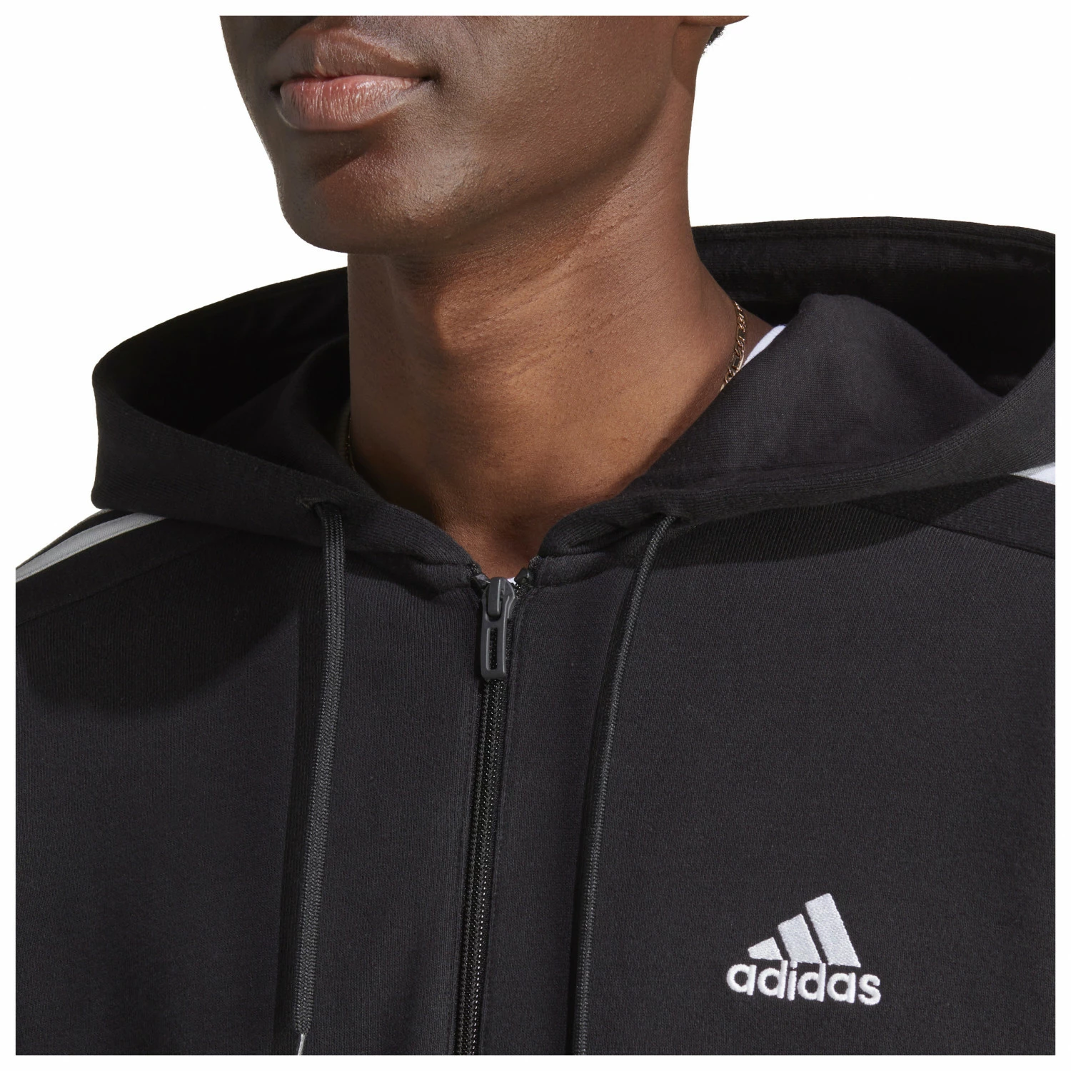 ADIDAS 3-Stripes FT Full Zip Hoody - Hoodie 11 ADIDAS 3-Stripes FT Full Zip Hoody - Hoodie - Image 9