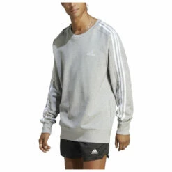 ADIDAS 3-Stripes FT Sweatshirt - Jumper -Outdoor Equipment Sales Shop adidas 3 stripes ft sweatshirt jumper detail 4