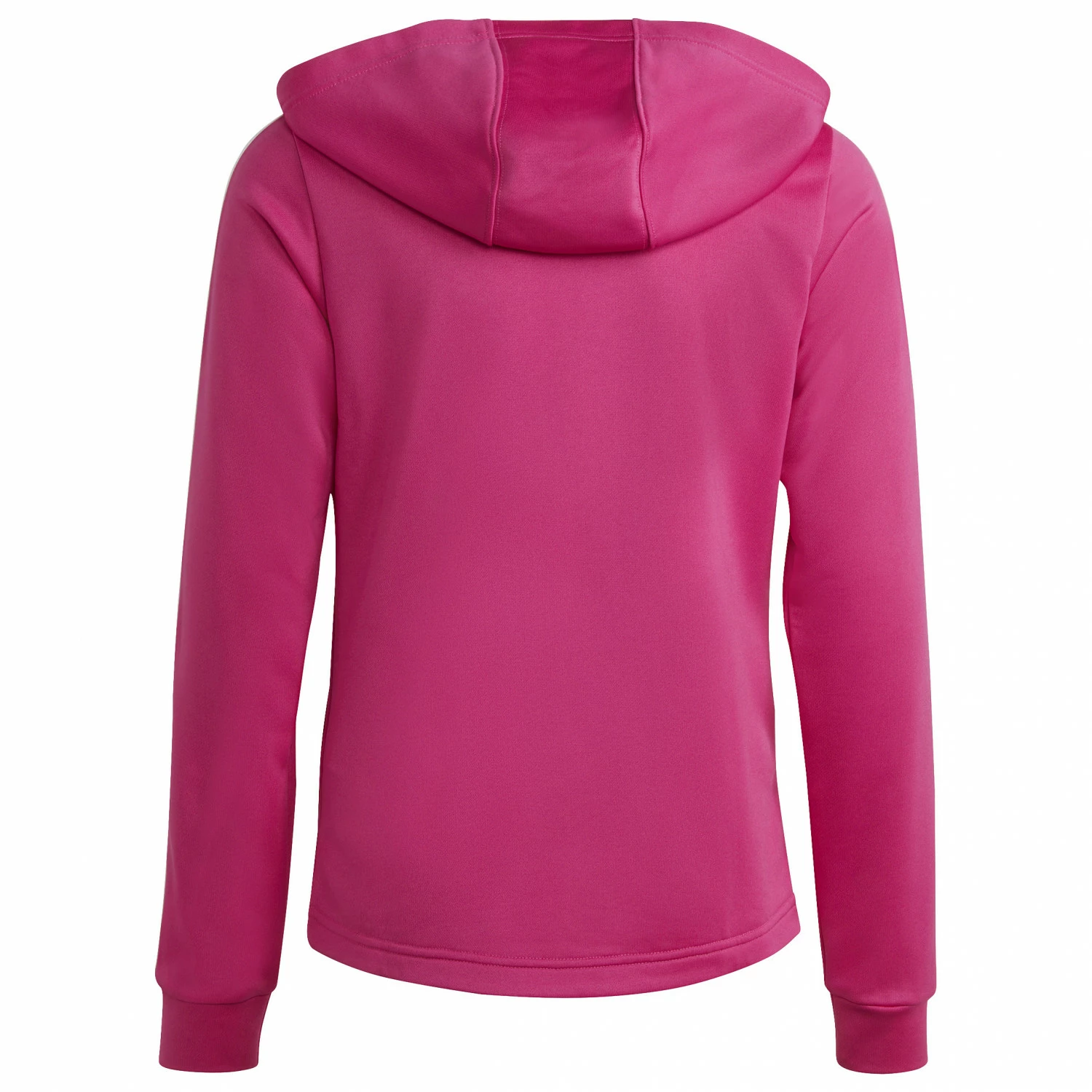 ADIDAS Girl's Training Essentials 3-Stripes Full-Zip - Hoodie 4 ADIDAS Girl's Training Essentials 3-Stripes Full-Zip - Hoodie - Image 2