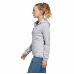 Adidas TERREX Women's Terrex Flooce Light Hoodie Jacket - Fleece Jacket -Outdoor Equipment Sales Shop adidas terrex womens terrex flooce light hoodie jacket fleece jacket detail 5