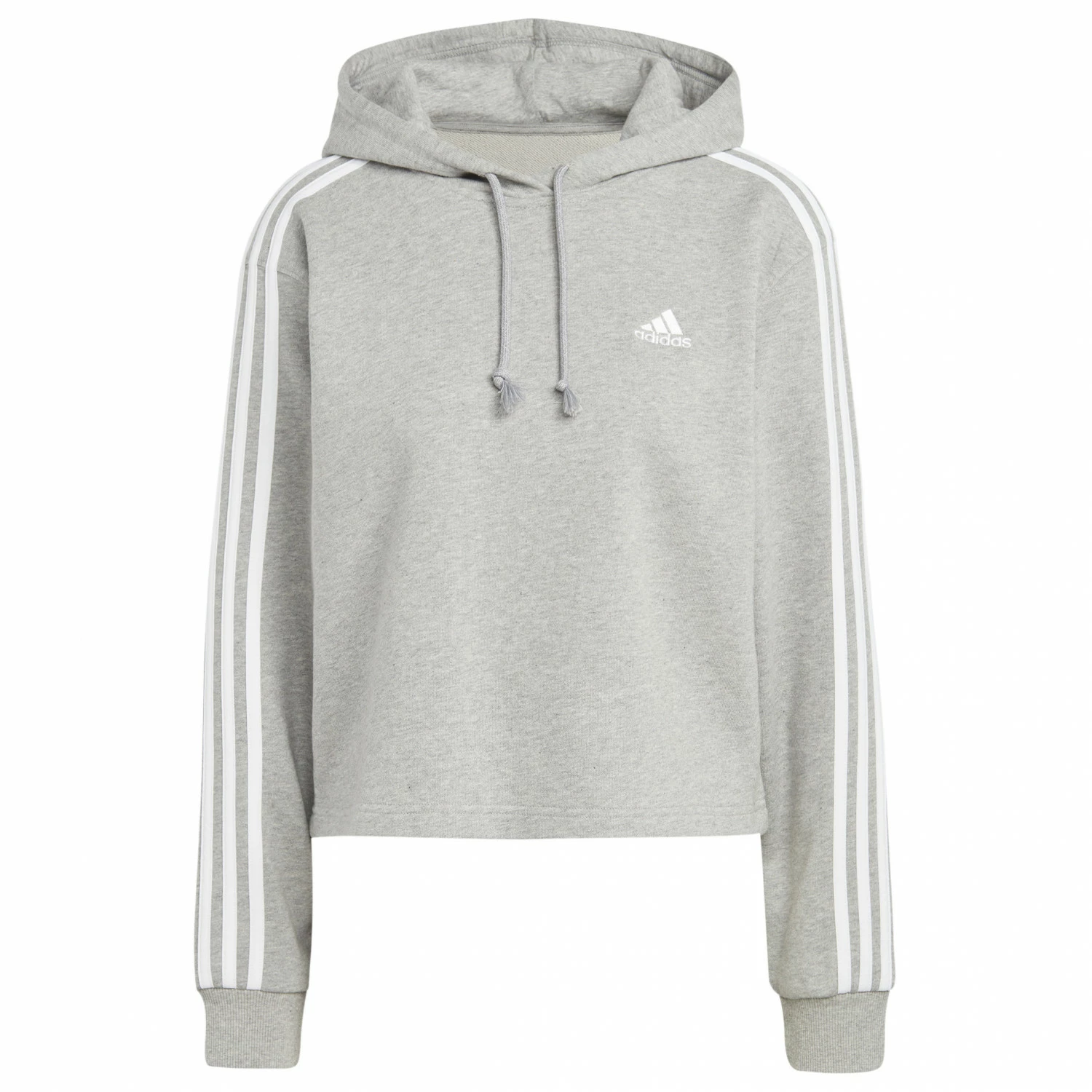 ADIDAS Women's 3-Stripes FT CR Hoody - Hoodie 3 ADIDAS Women's 3-Stripes FT CR Hoody - Hoodie