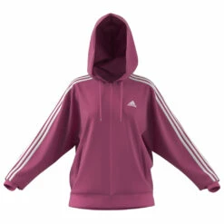 ADIDAS Women's 3-Stripes FT Full Zip O Hoodie - Hoodie