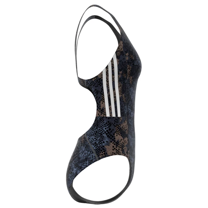 ADIDAS Women's 3 Stripes GFX Suit - Swimsuit 8 ADIDAS Women's 3 Stripes GFX Suit - Swimsuit - Image 6