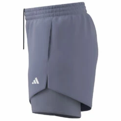 ADIDAS Women's Aeroready Minimal 2In1 Shorts - Running Shorts -Outdoor Equipment Sales Shop adidas womens aeroready minimal 2in1 shorts running shorts detail 3