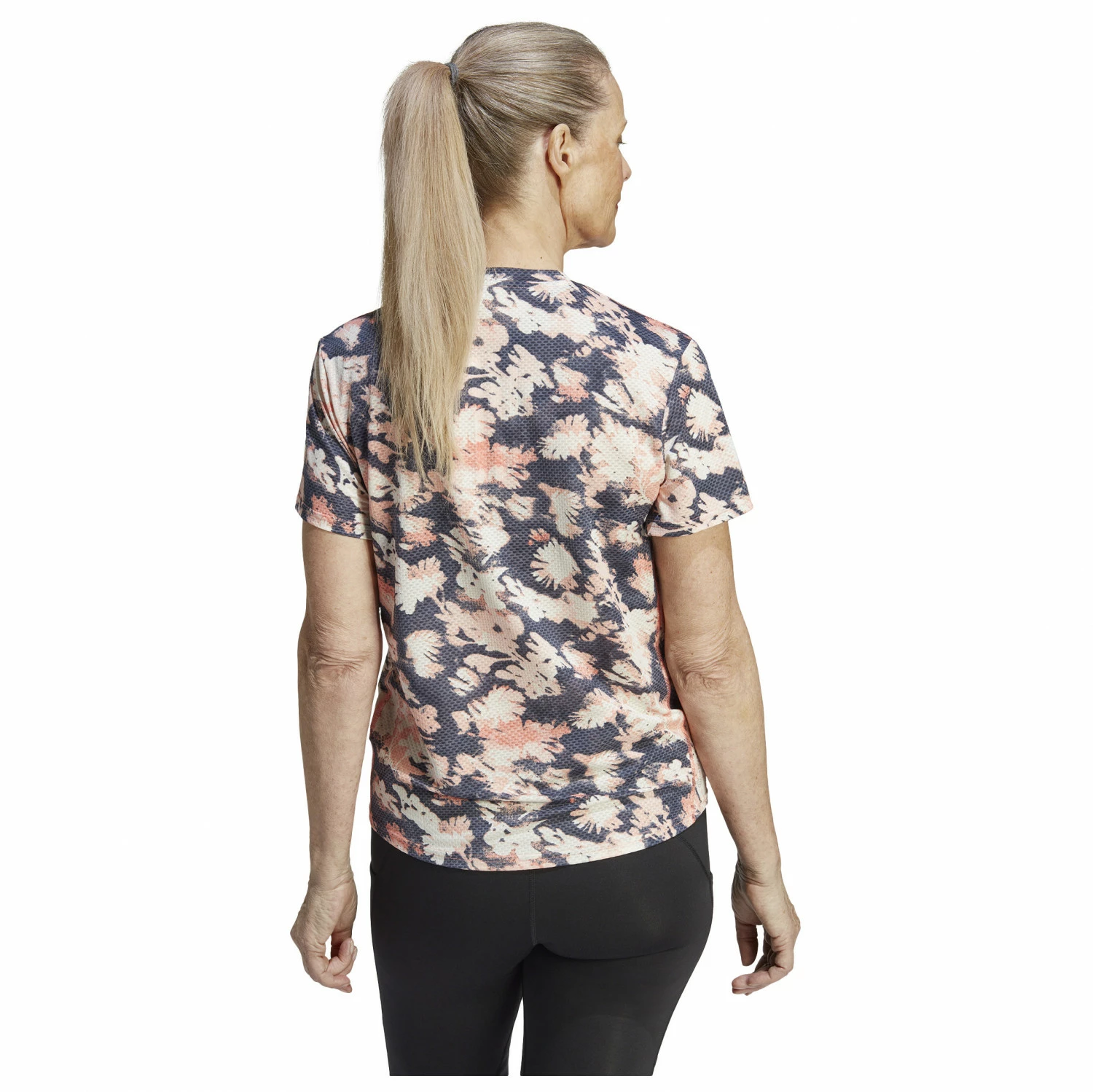 ADIDAS Women's Own The Run Cooler Tee - Running Shirt 5 ADIDAS Women's Own The Run Cooler Tee - Running Shirt - Image 3