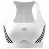 ADIDAS Women's Powerreact Medium Support 3-Stripes - Sports Bra