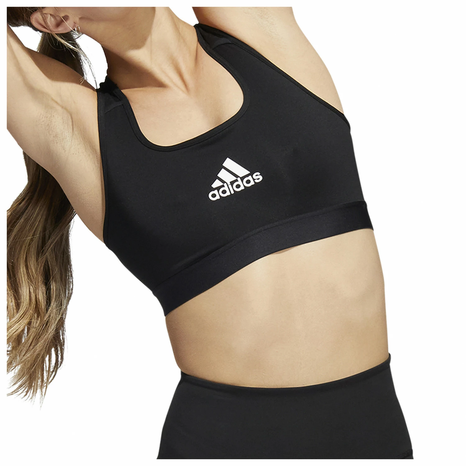 ADIDAS Women's PWR Medium Support - Sports Bra 5 ADIDAS Women's PWR Medium Support - Sports Bra - Image 3