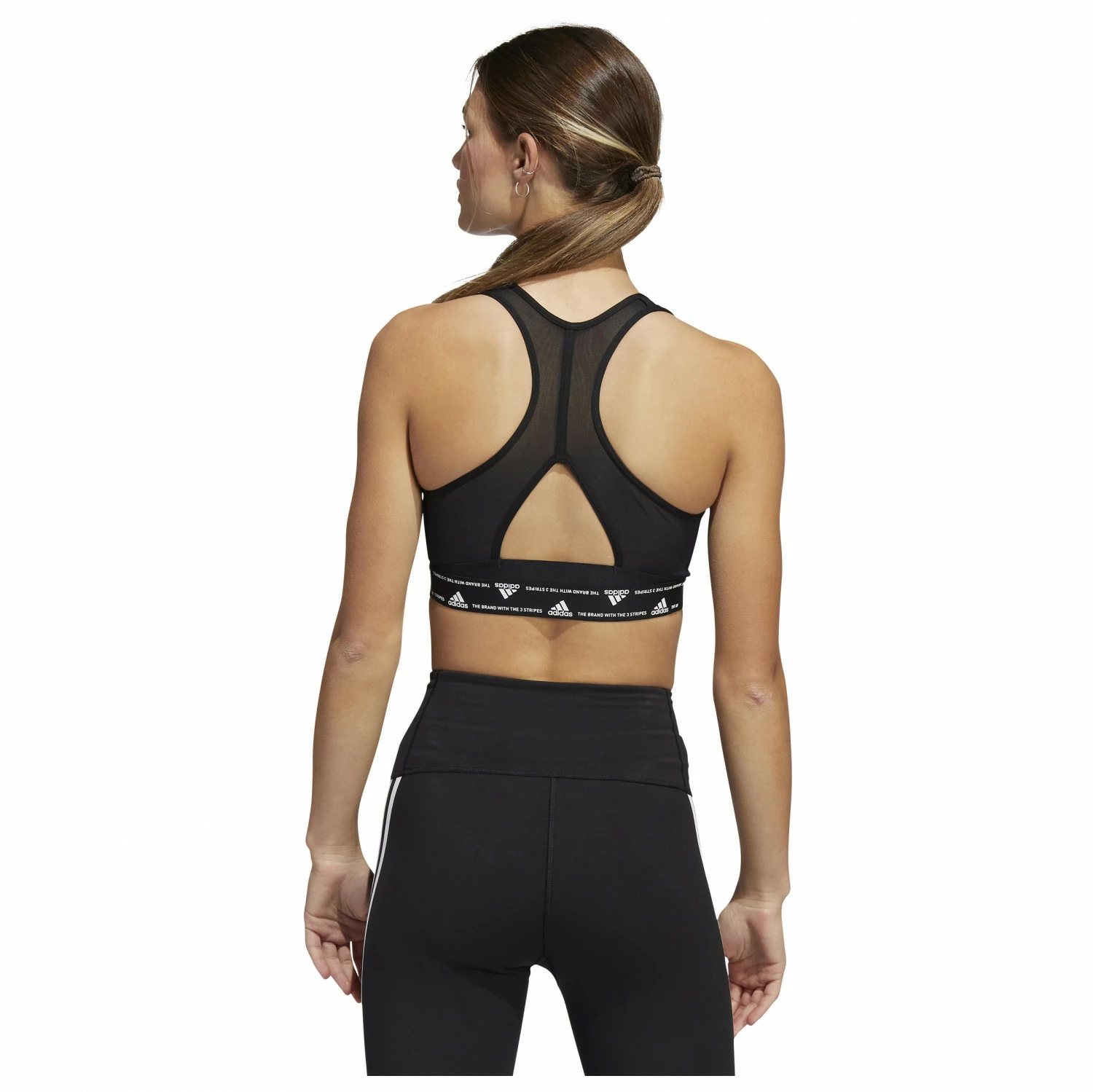 ADIDAS Women's PWR Medium Support - Sports Bra 6 ADIDAS Women's PWR Medium Support - Sports Bra - Image 4