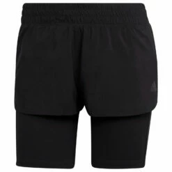 ADIDAS Women's Reebok Identity 3-Bars Two-In-One - Running Shorts