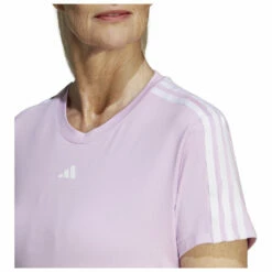 ADIDAS Women's Training Essentials 3-Stripes Tee - T-shirt -Outdoor Equipment Sales Shop adidas womens training essentials 3 stripes tee t shirt detail 4