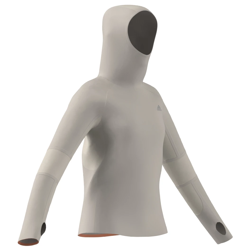 ADIDAS Women's Xcity Knit L/S - Running Shirt 4 ADIDAS Women's Xcity Knit L/S - Running Shirt - Image 2