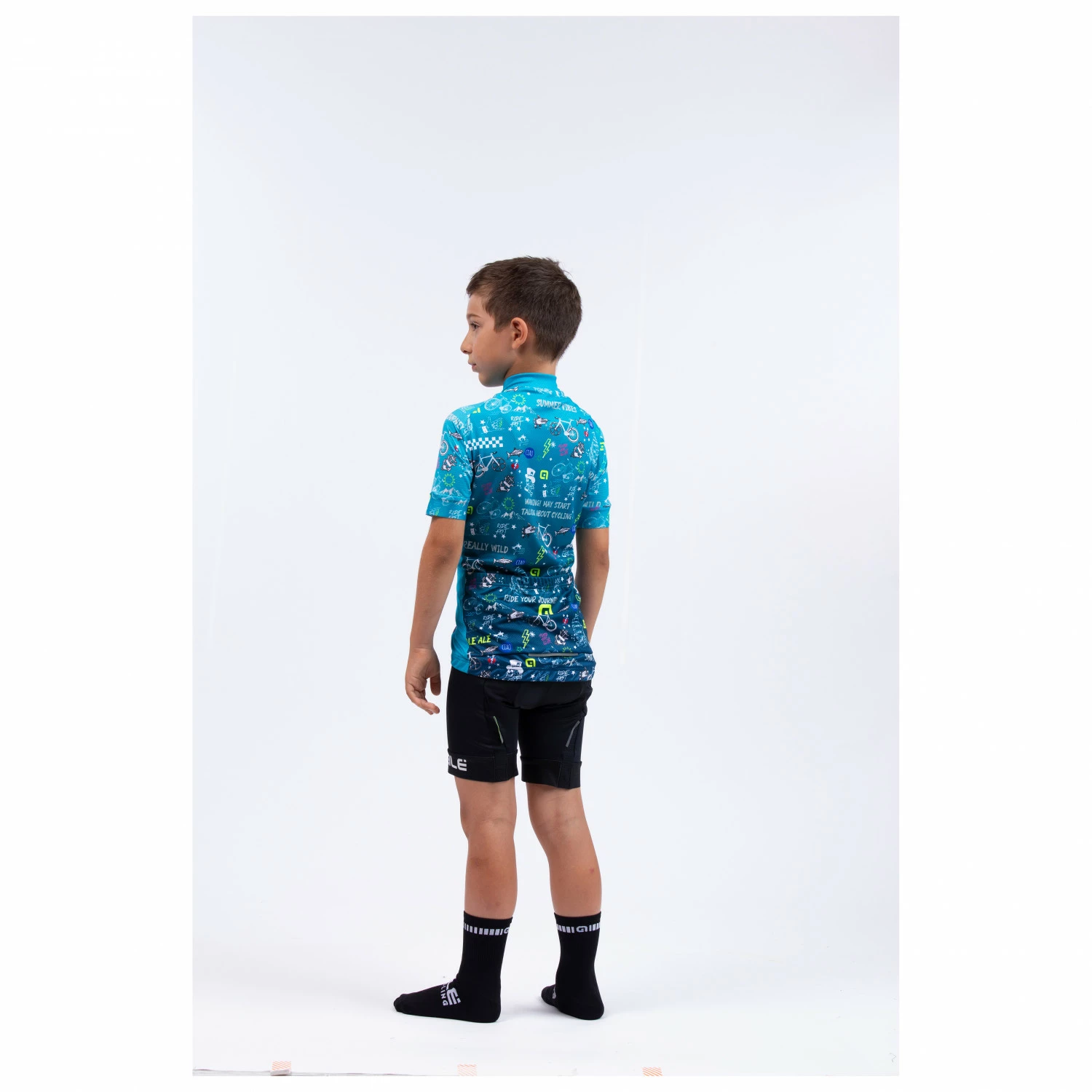 ALE Kid's Vibes Jersey - Cycling Jersey 4 ALE Kid's Vibes Jersey - Cycling Jersey - Image 2