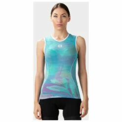 ALE Women's Intimo Watercolor Sleeveless Baselayer - Synthetic Base Layer -Outdoor Equipment Sales Shop ale womens intimo watercolor sleeveless baselayer synthetic base layer detail 3