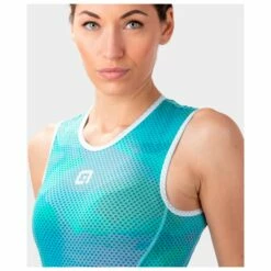 ALE Women's Intimo Watercolor Sleeveless Baselayer - Synthetic Base Layer -Outdoor Equipment Sales Shop ale womens intimo watercolor sleeveless baselayer synthetic base layer detail 5