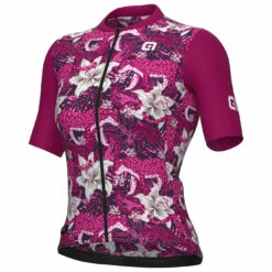 ALE Women's PR-E Hibiscus S/S Jersey - Cycling Jersey