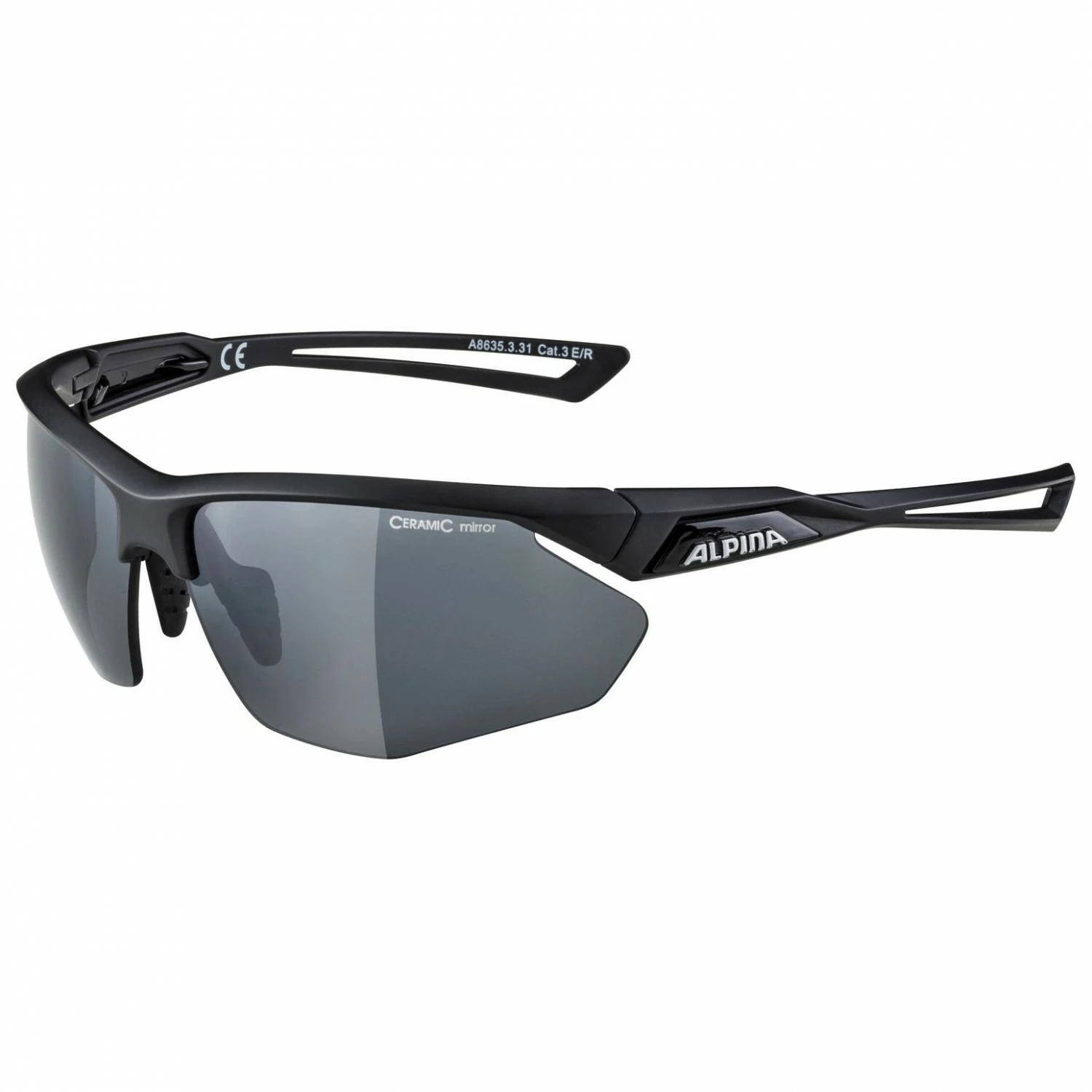Alpina Nylos HR Ceramic Mirror S3 - Cycling Glasses 3 Alpina Nylos HR Ceramic Mirror S3 - Cycling Glasses