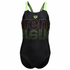 Arena Girl's Swimsuit V Back Graphic - Swimsuit