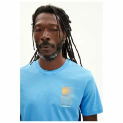 Armedangels Jaames Elements Icon - T-shirt -Outdoor Equipment Sales Shop armedangels jaames elements icon t shirt detail 5