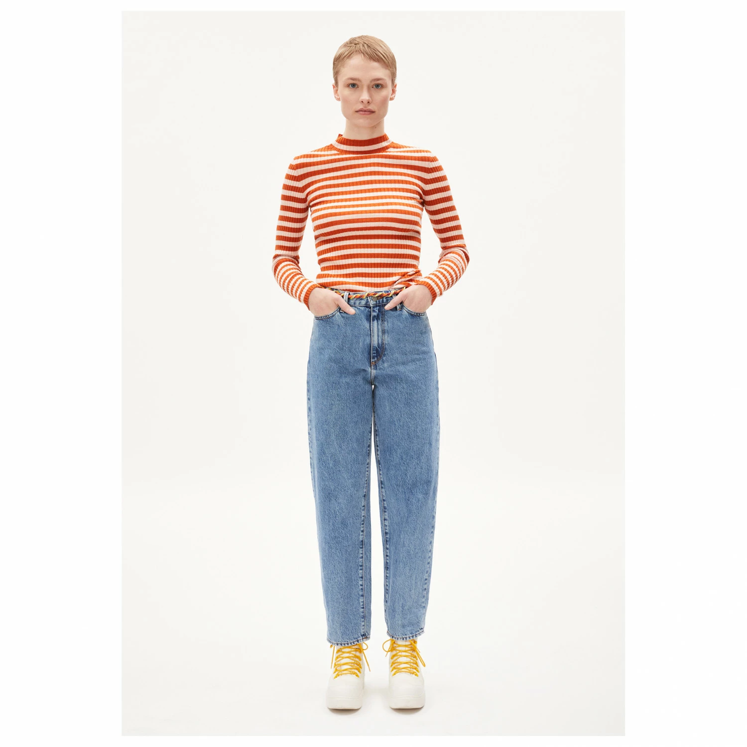 Armedangels Women's Alaani Striped - Longsleeve 5 Armedangels Women's Alaani Striped - Longsleeve - Image 3