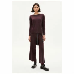 Armedangels Women's Apaania - Casual Trousers 10 Armedangels Women's Apaania - Casual Trousers -Outdoor Equipment Sales Shop armedangels womens apaania casual trousers detail 4