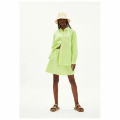 Armedangels Women's Ealgaa Lino - Blouse -Outdoor Equipment Sales Shop armedangels womens ealgaa lino blouse detail 5