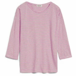Armedangels Women's Siaa Lovely Stripes - Longsleeve