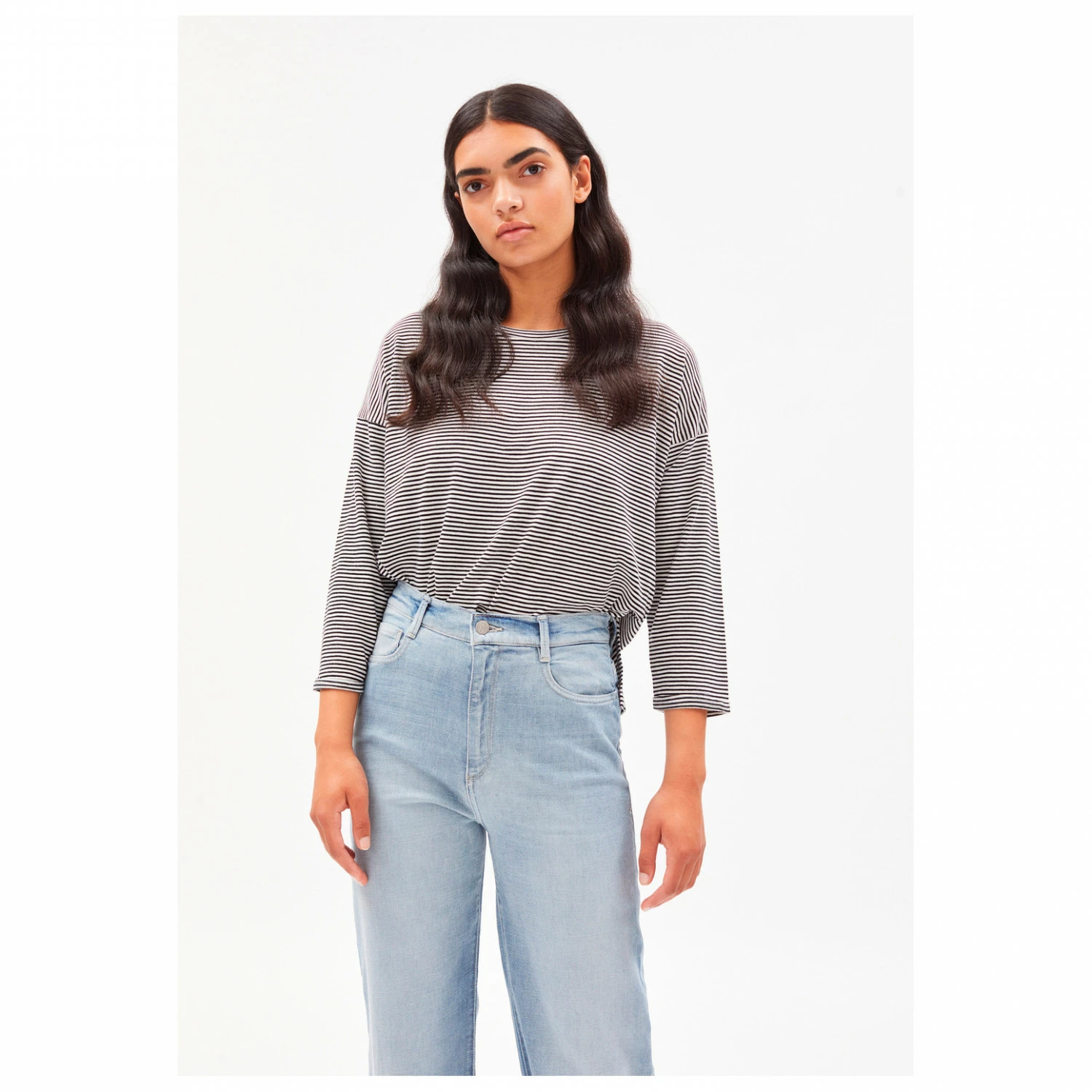 Armedangels Women's Siaa Lovely Stripes - Longsleeve 4 Armedangels Women's Siaa Lovely Stripes - Longsleeve - Image 2