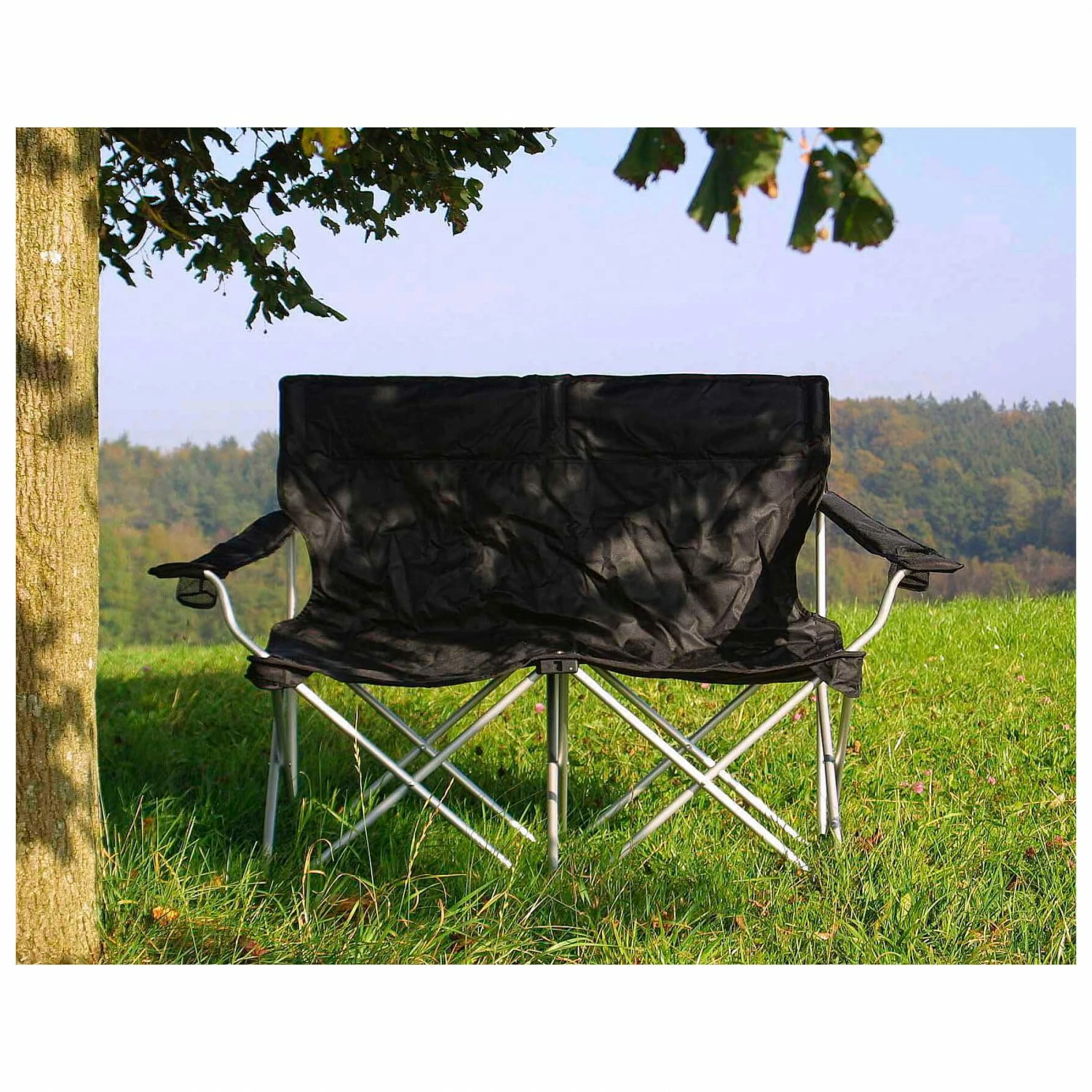Basic Nature Travelchair Love Seat Faltsofa - Camping Chair 7 Basic Nature Travelchair Love Seat Faltsofa - Camping Chair - Image 5
