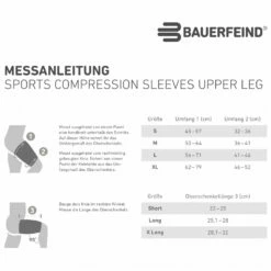 Sports Compression Sleeves Upper Leg -Outdoor Equipment Sales Shop bauerfeind sports sports compression sleeves upper leg detail 3