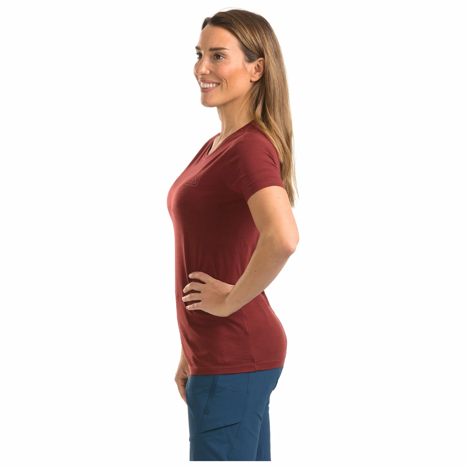 Women's Merino150 Bergfreunde Outline T-Shirt - Merino Shirt 7 Women's Merino150 Bergfreunde Outline T-Shirt - Merino Shirt - Image 5