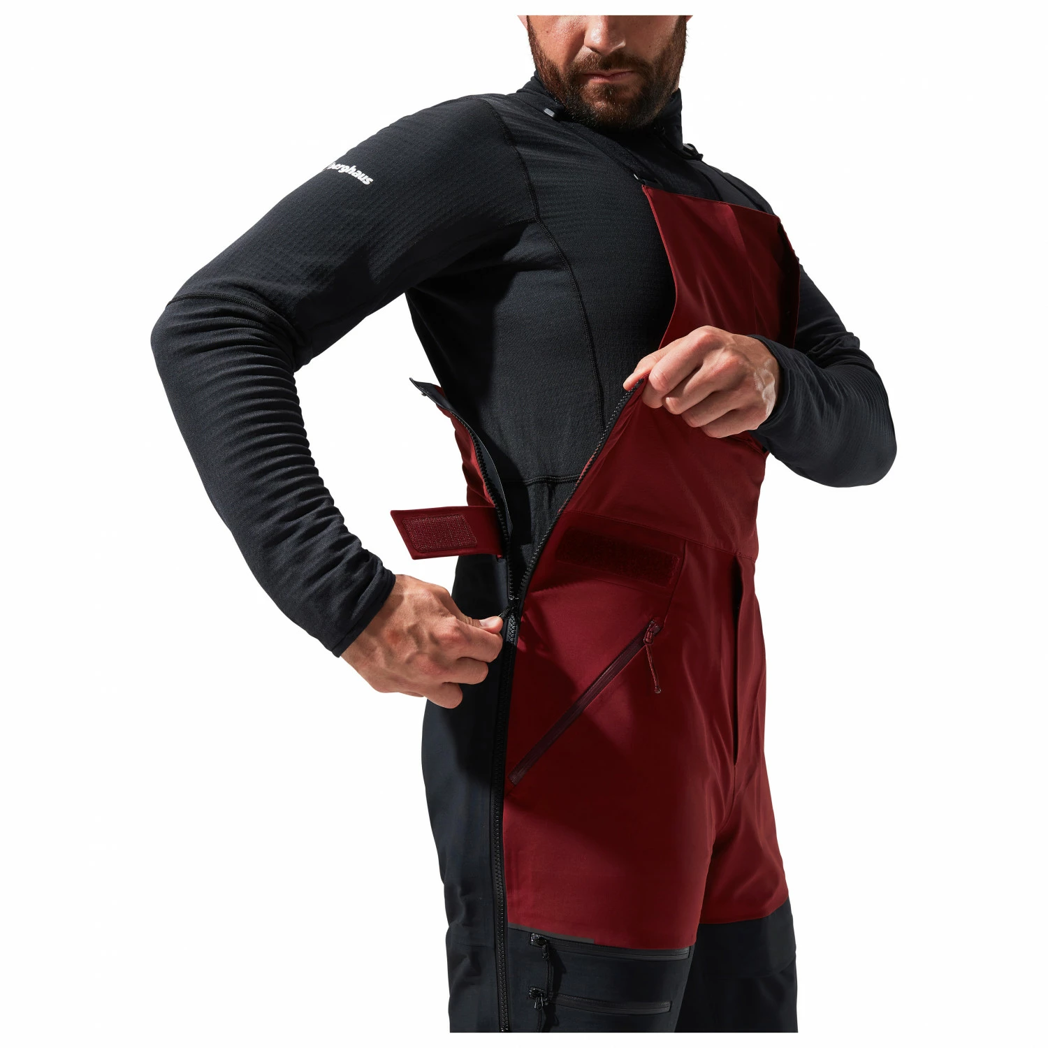 Berghaus MTN Arete Descend GTX Bib Pant - Waterproof Trousers 11 Berghaus MTN Arete Descend GTX Bib Pant - Waterproof Trousers - Image 9