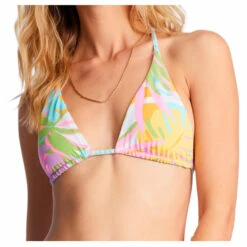 Billabong Women's Dreamland Rev Multi Tri - Bikini Top