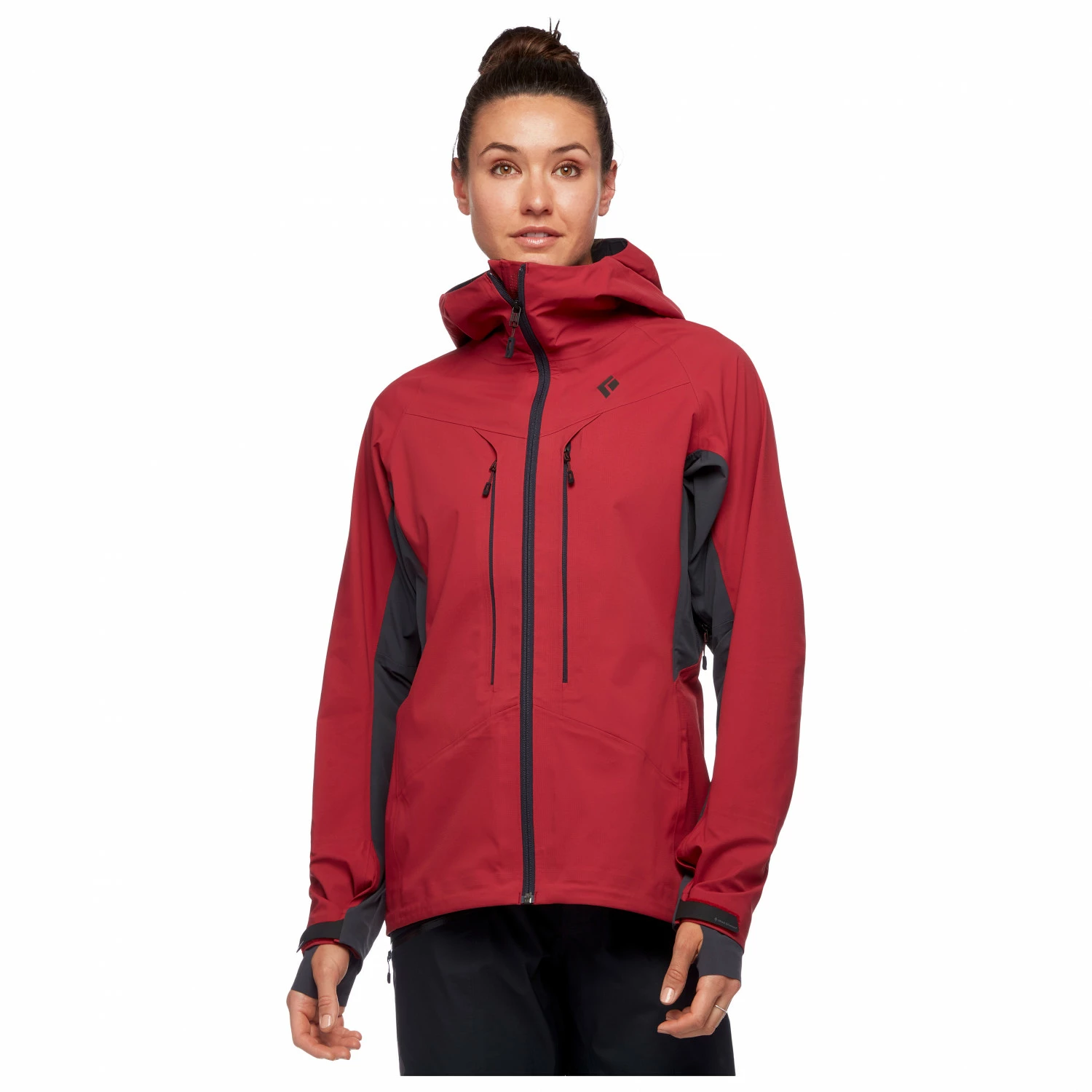 Black Diamond Women's Dawn Patrol Hybrid Shell - Waterproof Jacket 4 Black Diamond Women's Dawn Patrol Hybrid Shell - Waterproof Jacket - Image 2