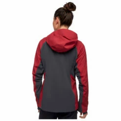 Black Diamond Women's Dawn Patrol Hybrid Shell - Waterproof Jacket 11 Black Diamond Women's Dawn Patrol Hybrid Shell - Waterproof Jacket -Outdoor Equipment Sales Shop black diamond womens dawn patrol hybrid shell waterproof jacket detail 4