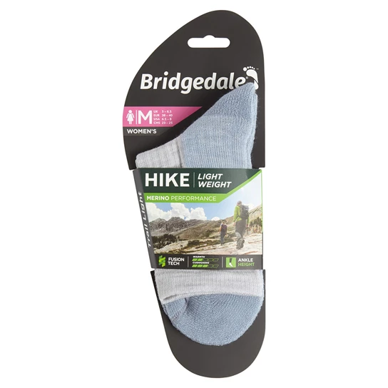 Bridgedale Women's Hike Lightweight Merino Performance I - Walking Socks 5 Bridgedale Women's Hike Lightweight Merino Performance I - Walking Socks - Image 3
