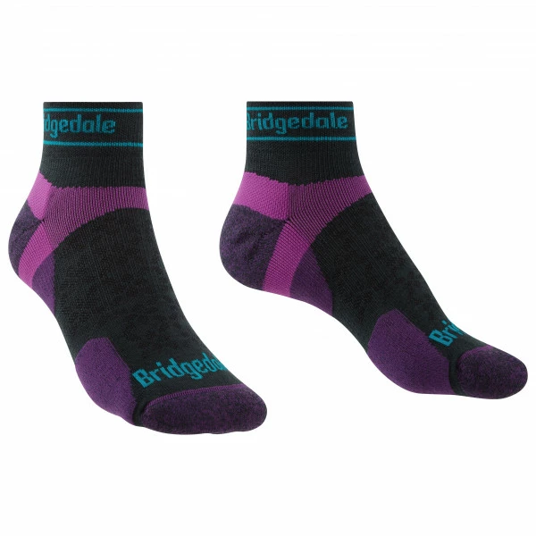 Bridgedale Women's Trail Run Ultralight Merino Sport Low I - Running Socks 3 Bridgedale Women's Trail Run Ultralight Merino Sport Low I - Running Socks