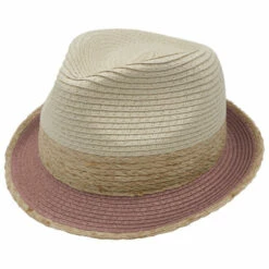 Straw Hat Trilby - Hat