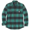 Carhartt Midweight Flannel L/S Plaid Shirt - Shirt 2 Carhartt Midweight Flannel L/S Plaid Shirt - Shirt -Outdoor Equipment Sales Shop carhartt midweight flannel l s plaid shirt shirt
