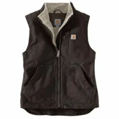 Carhartt Women's Sherpa Lined Mock Neck Vest - Fleece Vest