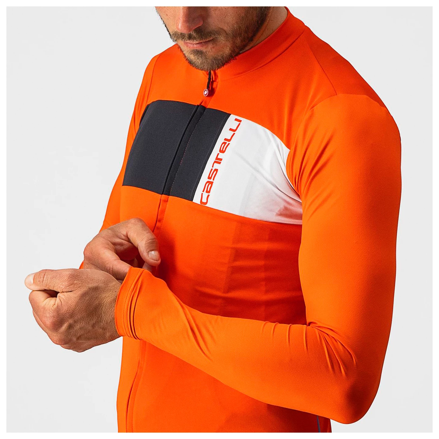 Castelli Prologo 7 Long Sleeve Jersey - Cycling Jersey 6 Castelli Prologo 7 Long Sleeve Jersey - Cycling Jersey - Image 4
