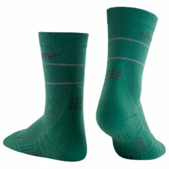 CEP Reflective Mid Cut Socks - Running Socks -Outdoor Equipment Sales Shop cep reflective mid cut socks running socks detail 3