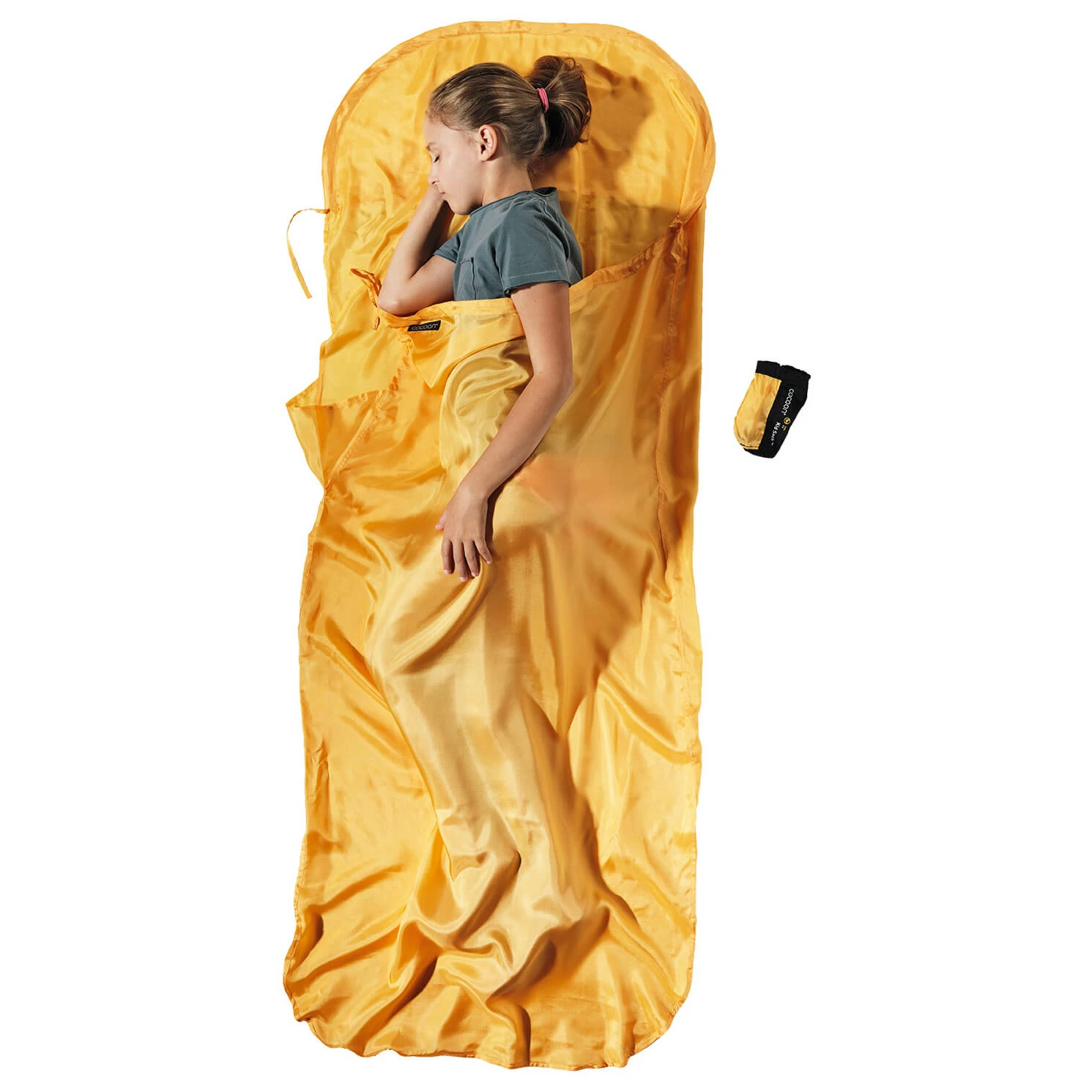Cocoon Kid's Silk Travelsheet - Travel Sleeping Bag 4 Cocoon Kid's Silk Travelsheet - Travel Sleeping Bag - Image 2