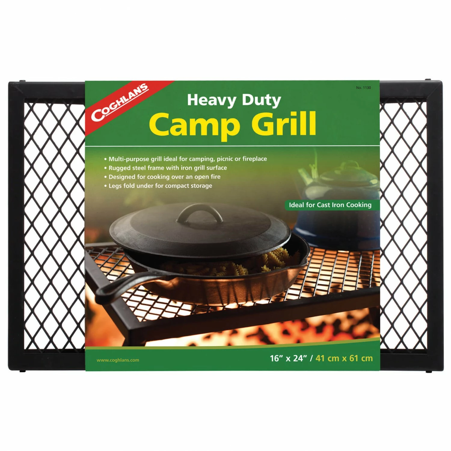 Coghlans Heavy Duty Foldable Grill - Solid Fuel Stoves 4 Coghlans Heavy Duty Foldable Grill - Solid Fuel Stoves - Image 2