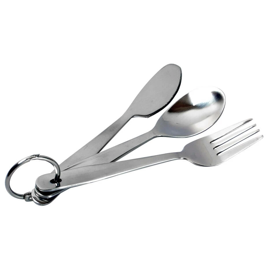 Coghlans Kid's Cutlery With Ring 3-piece 4 Coghlans Kid's Cutlery With Ring 3-piece - Image 2