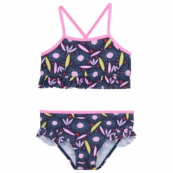 Color Kids Kid's Bikini With Frills AOP - Bikini