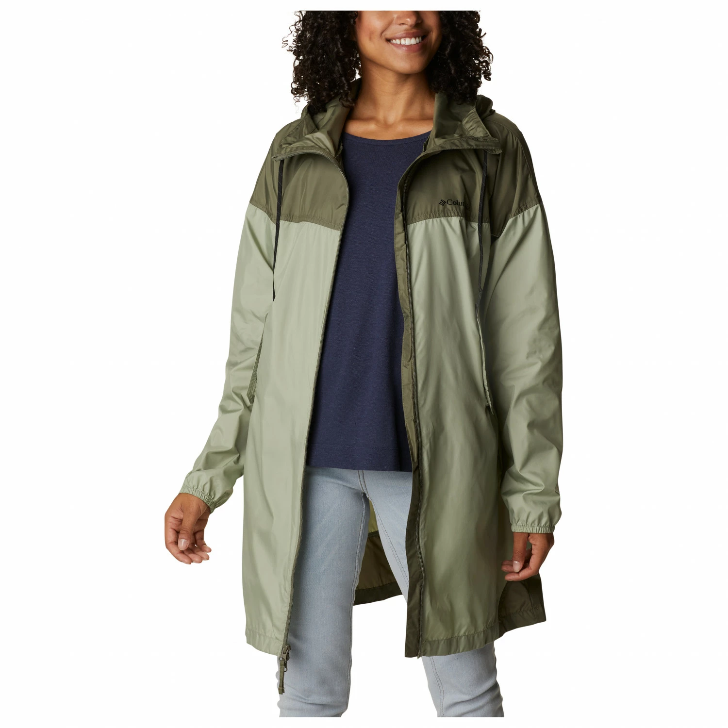 Columbia Women's Flash Challenger Long Windbreaker - Coat 6 Columbia Women's Flash Challenger Long Windbreaker - Coat - Image 4