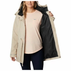 Columbia Women's Here And There Trench II Jacket - Parka -Outdoor Equipment Sales Shop columbia womens here and there trench ii jacket parka detail 4