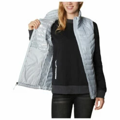 Columbia Women's Powder Lite Vest - Synthetic Vest 13 Columbia Women's Powder Lite Vest - Synthetic Vest -Outdoor Equipment Sales Shop columbia womens powder lite vest synthetic vest detail 5