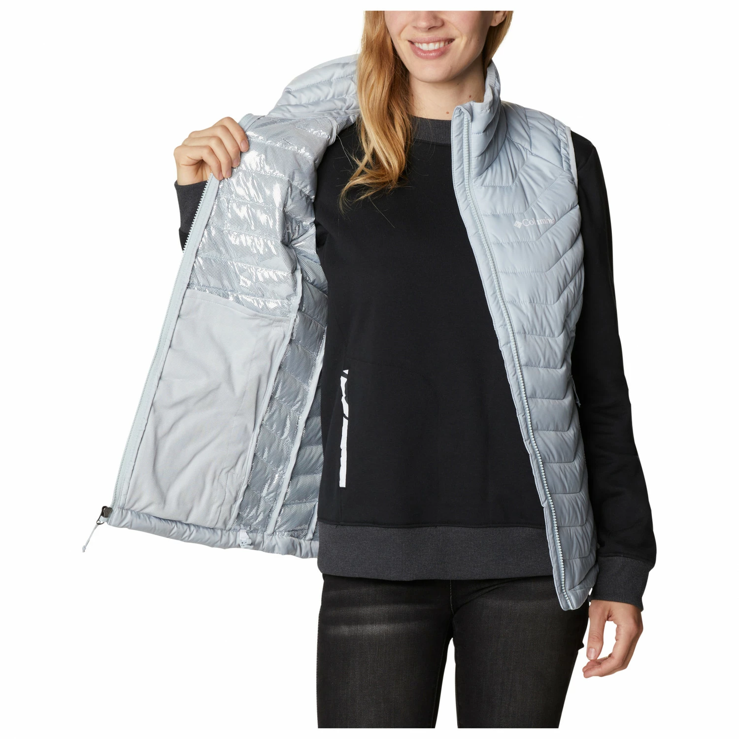 Columbia Women's Powder Lite Vest - Synthetic Vest 7 Columbia Women's Powder Lite Vest - Synthetic Vest - Image 5